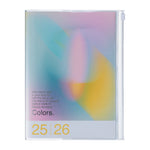 MARK´S - A5 Zipper Diary 2026 - Gradient Pink