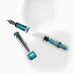 TWSBI - Diamond 580 AL R Fountain Pen Caribbean with Onyx - EF/F/M/B/1.1