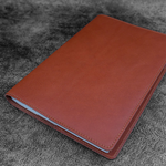 Galen Leather - Leather Slim A5 Notebook/Planner Cover - Brown