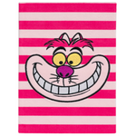 Erik - ALICE IM WUNDERLAND - Premium-Notizbuch KATZE CHESHIRE - Plüsch Einband - A5