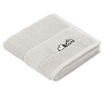 PEANUTS - Gästehandtuch Sleepy SNOOPY - pearl grey