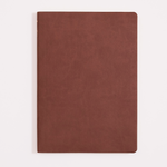 Karatis - Notizbuch Tomoe River Papier - Veganes Leder - A5 - Golden Brown