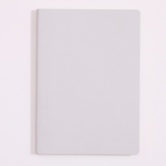 Karatis - Notizbuch Tomoe River Papier - Veganes Leder - A5 - Grey Blue