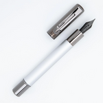 Monteverde USA® Ritma Füllfederhalter, eloxiertes Silver mit JoWo-Feder - M