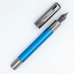 Monteverde USA® Ritma Füllfederhalter, eloxiertes Blue mit JoWo-Feder - M
