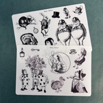 Biber Stickersheet - Alice