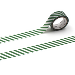 MT Tape - Washitape - stripe deep green
