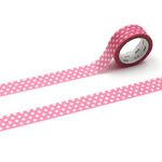 MT Tape - Washitape - dot aurora pink