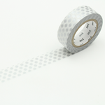 MT Tape - Washitape - dot silver
