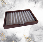 PenNini - Exclusiver Holz Pen Tray - Amerikanischer Nussbaum (dunkel)