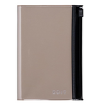 MARK´S - Grid Notebook B7 EDIT with PVC Cover Light Latte