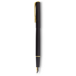 Diplomat - Füllhalter Traveller Lack schwarz gold - M