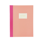 Rico - Paper Poetry - Notizbuch S Goldrand - koralle