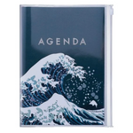 MARK´S - A5 Zipper Diary 2027 - Wave Navy