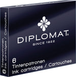 Diplomat - Schwarz - 6er Tintenpatronen