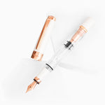 TWSBI - Diamond 580 Rosegold II Fountain Pen White - M