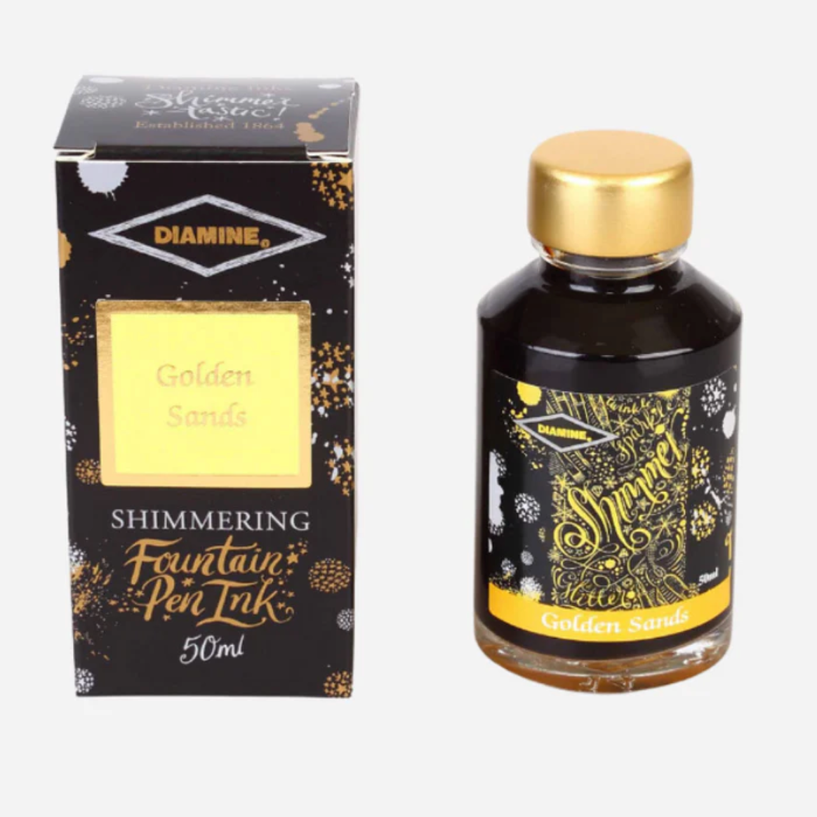 Diamine Golden Sands - 50 ml - Shimmering