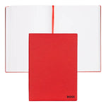 Hugo Boss - Notizblock A5 Essential Red Lined