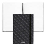 Hugo Boss - Notizbuch A5 Monogram Grey Lined