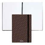 Hugo Boss - Notizbuch A5 Monogram Camel Lined