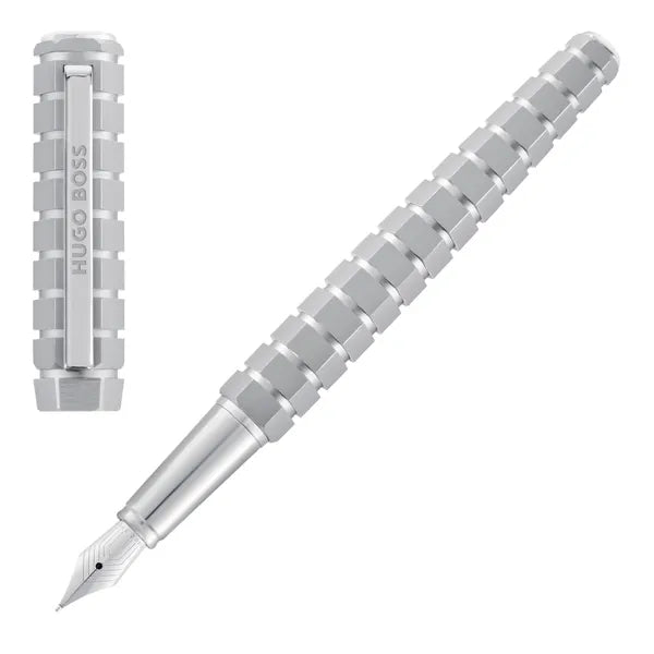 Hugo Boss - Füllfederhalter Nexus Chrome - Limited Edition