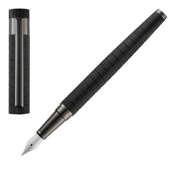 Hugo Boss - Füllfederhalter Loop Bauhaus Black