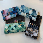 PenNini - Exclusive Pencases - Mermaid, Geometric blue und Aquarell rose