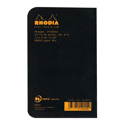 Rhodia - Rhodia dotBook A7 - schwarz