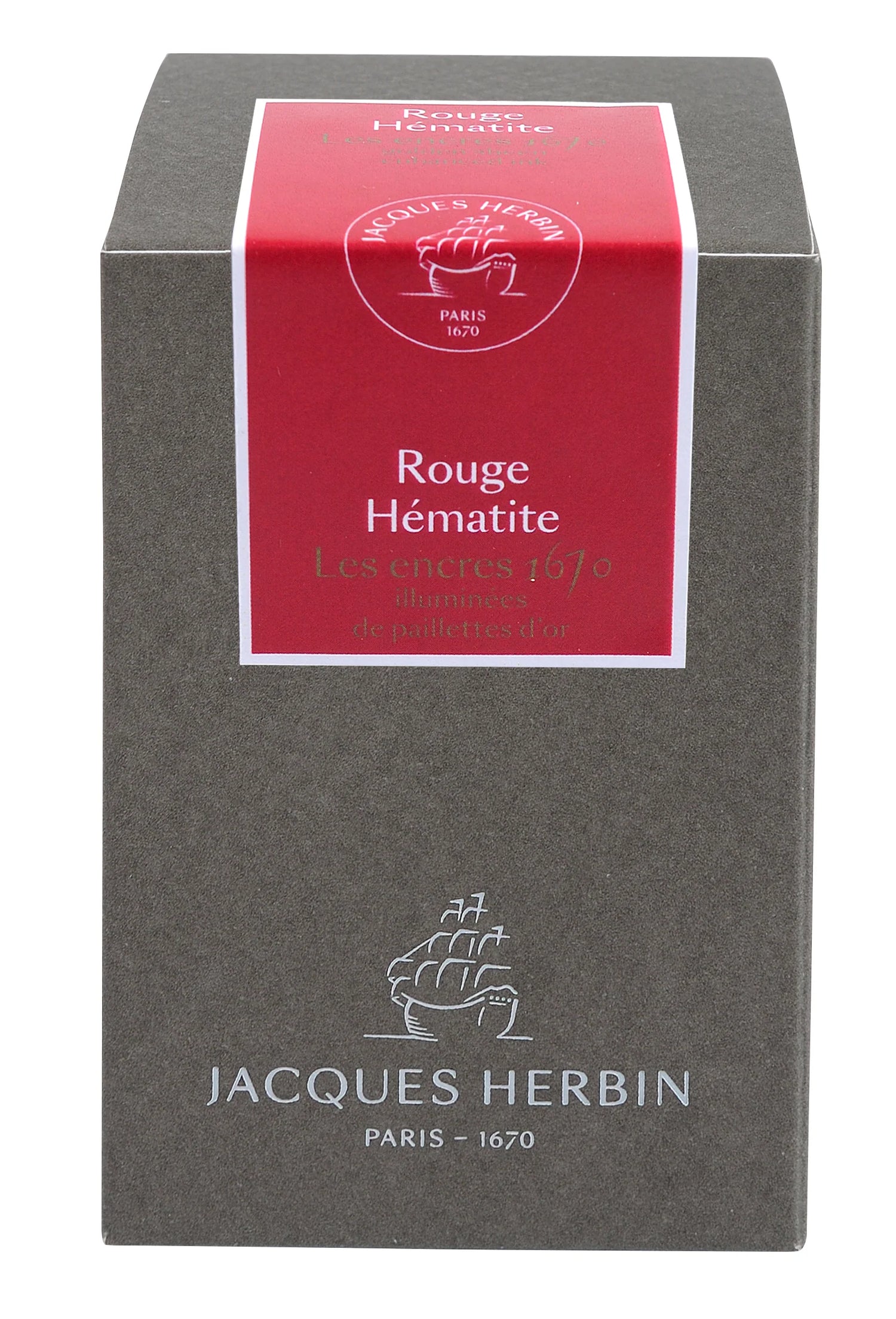 J.Herbin - 1670 Rouge  Hématite - 50 ml Flakon