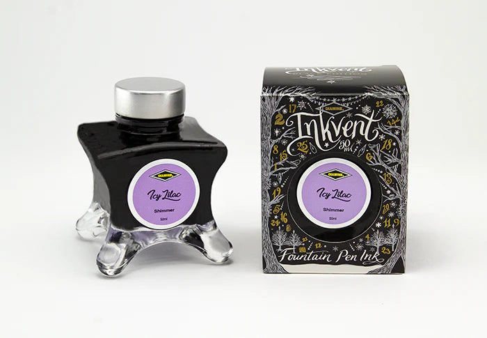 Diamine BLACK Inkvender - Icy Lilac - 50 ml - Shimmer