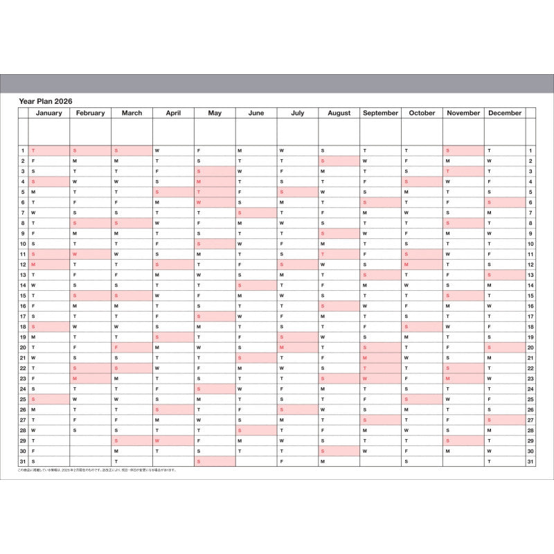 MARK´S - Calender S - Black