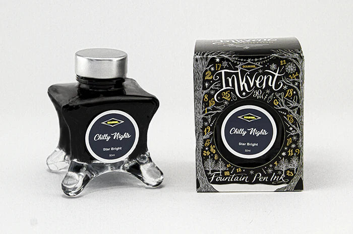 Diamine BLACK Inkvender - Chilly Nights - 50 ml - Starbright