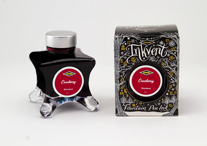 Diamine BLACK Inkvender - Cranberry - 50 ml - Standard