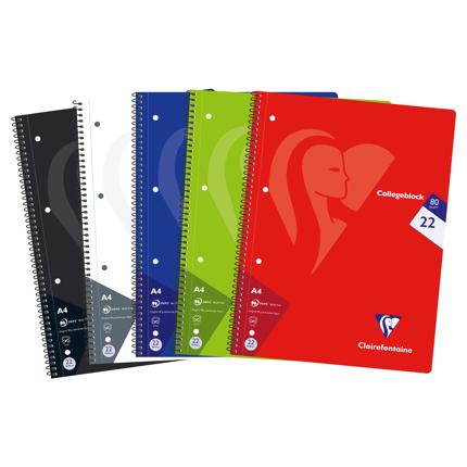 Rhodia - Collegeblock A4 - verschiedene Farben