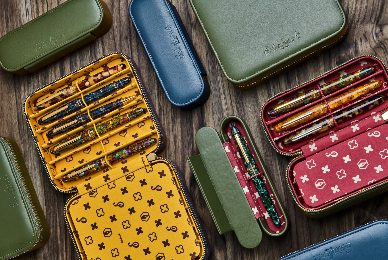 Esterbrook - Triple Pen Nook - British Tan