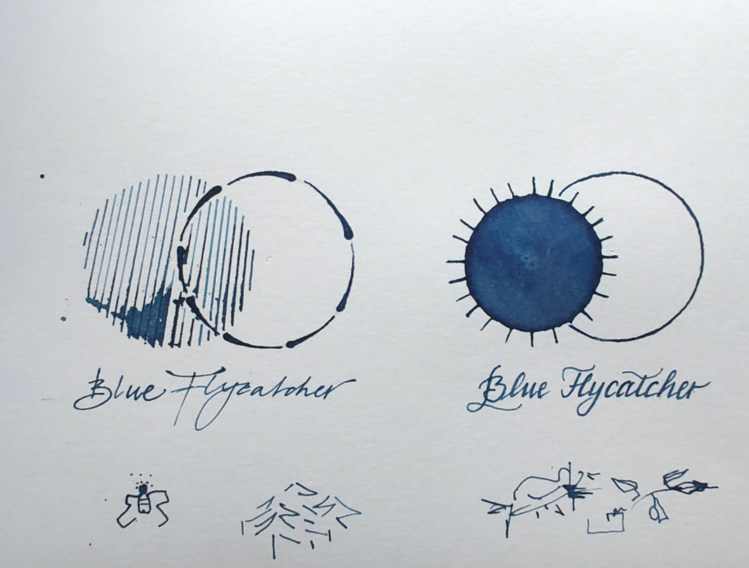 Shanghai Stationary - Blue Flycatcher - Shimmer