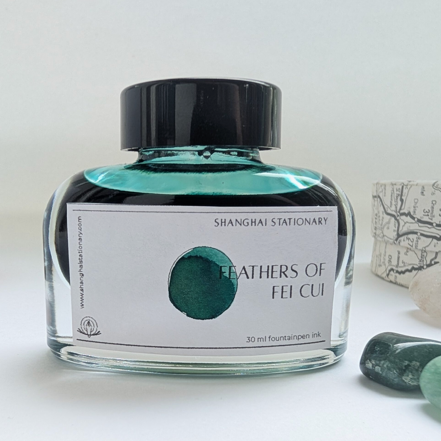 Shanghai Stationary - Feathers of Fei Cui - Shimmer