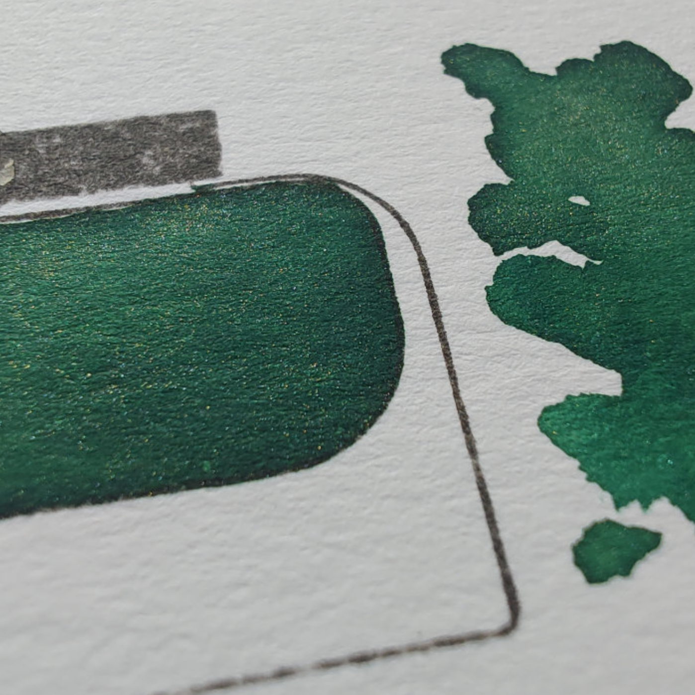 Shanghai Stationary - Feathers of Fei Cui - Shimmer