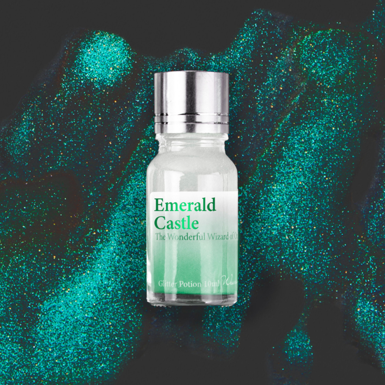 Wearingeul - Emerald Castle Glitter Potion - 10 ml - Shimmering