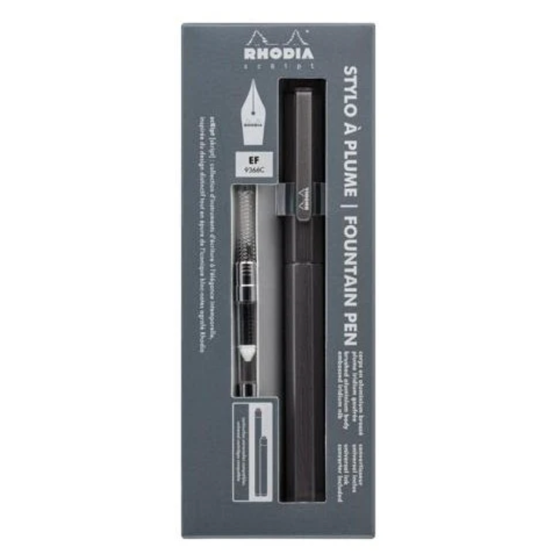 Rhodia - Script Hexagon Füller - Titan