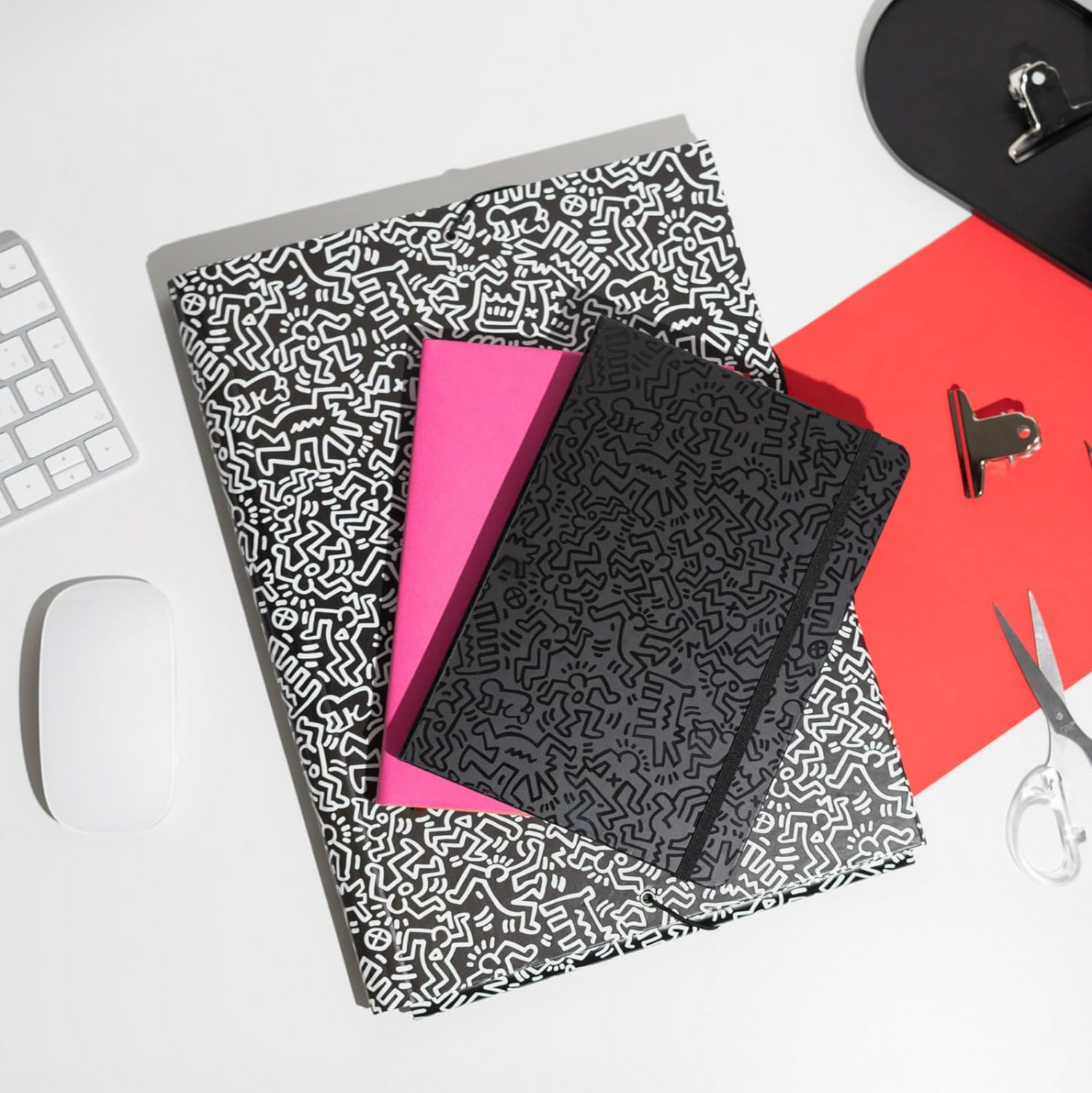 Erik - KEITH HARING - Premium Notizbuch - A5