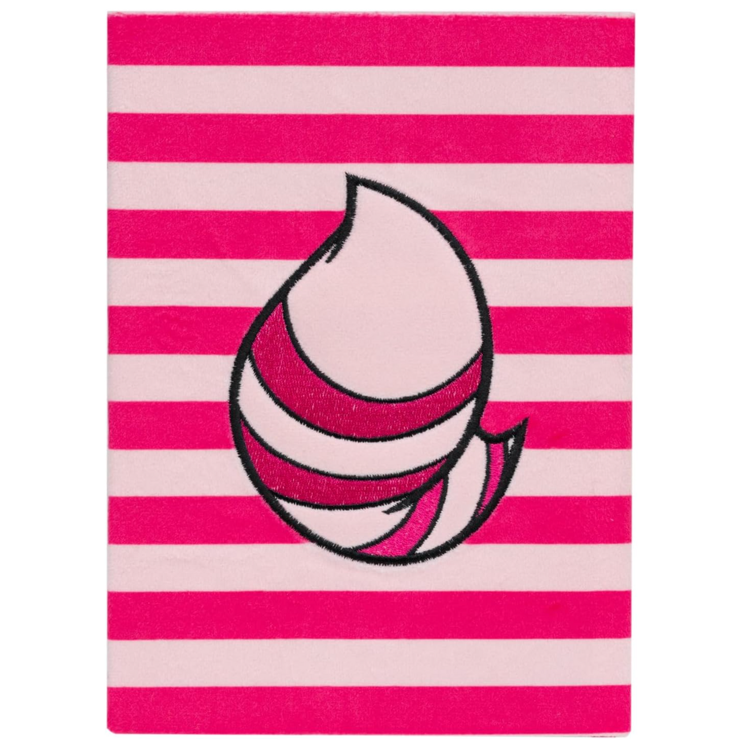 Erik - ALICE IM WUNDERLAND - Premium-Notizbuch KATZE CHESHIRE - Plüsch Einband - A5