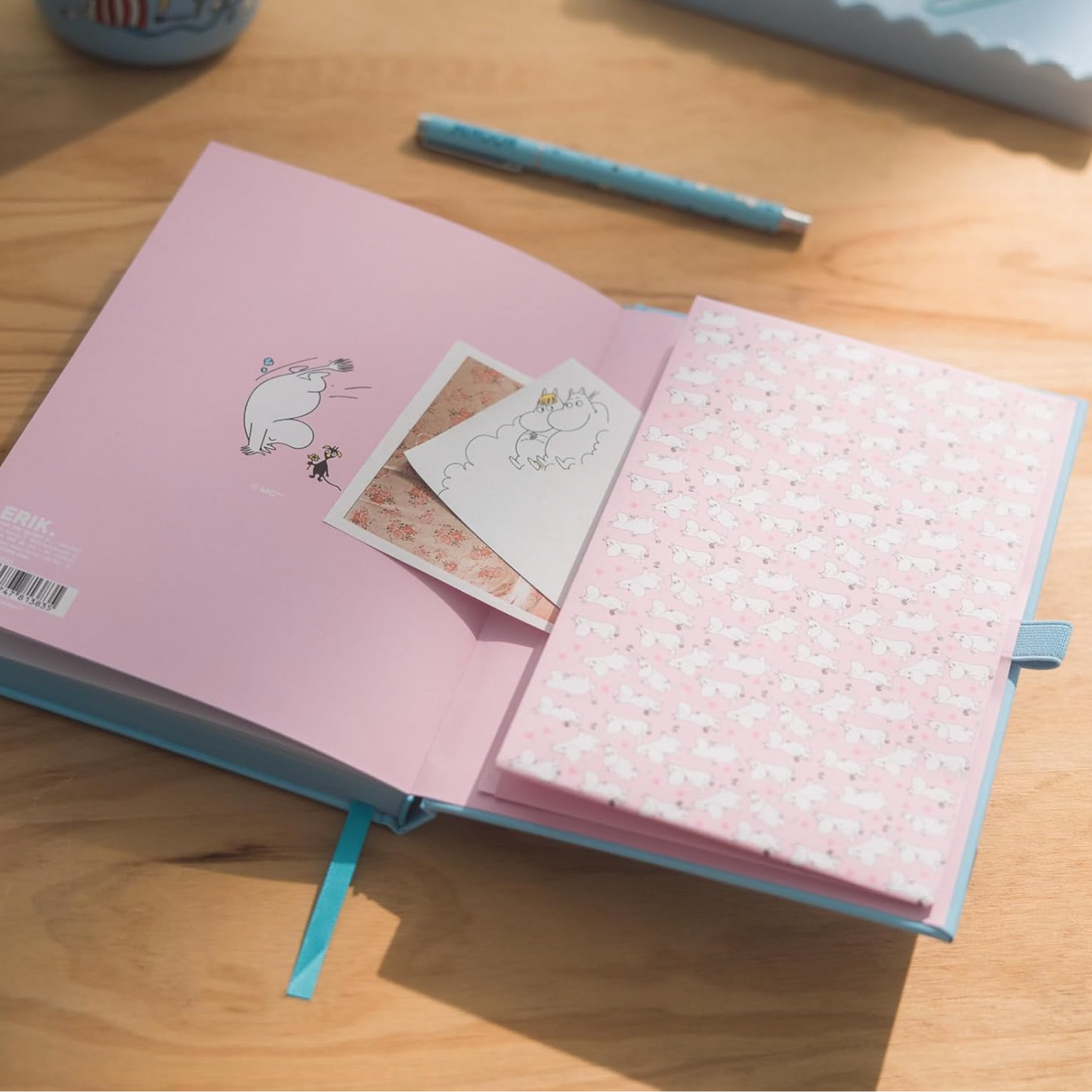 Erik - MOOMIN - Set Premium-Notizbuch mit Kugelschreiber - A5