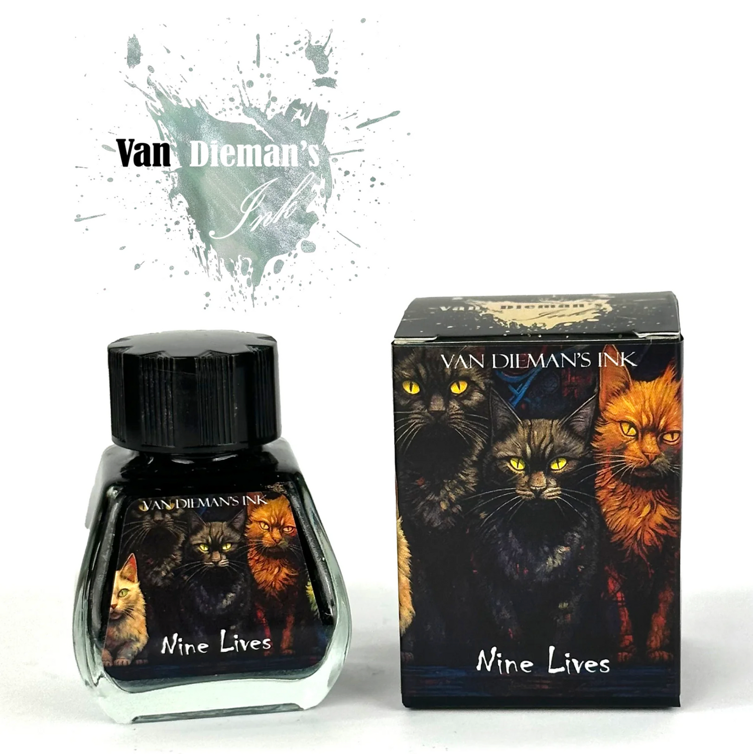 Van Diemans Ink - Feline - Nine Lives Shimmering - 30 ml