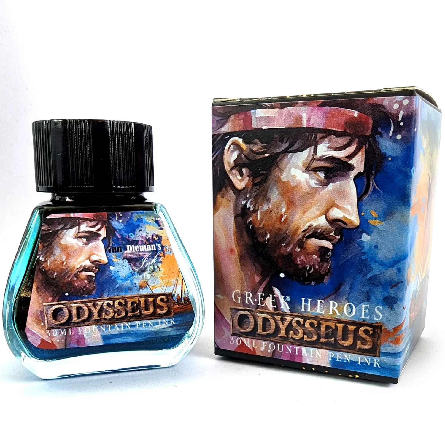 Van Diemans Ink - Greek Heroes - Odysseus Shimmering - 30 ml