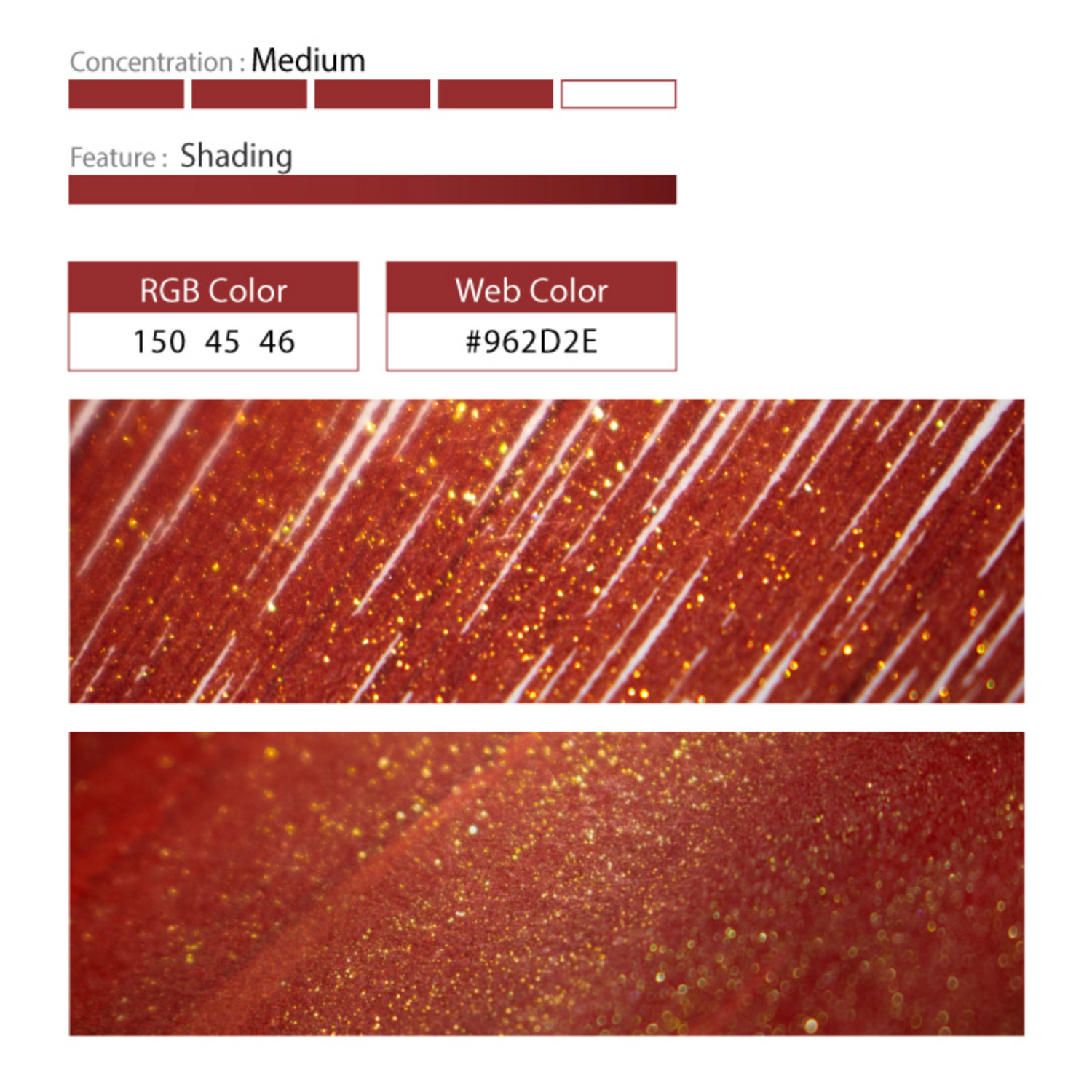 Colorverse - 2026 Red Horse Glistening Gold - 15 ml