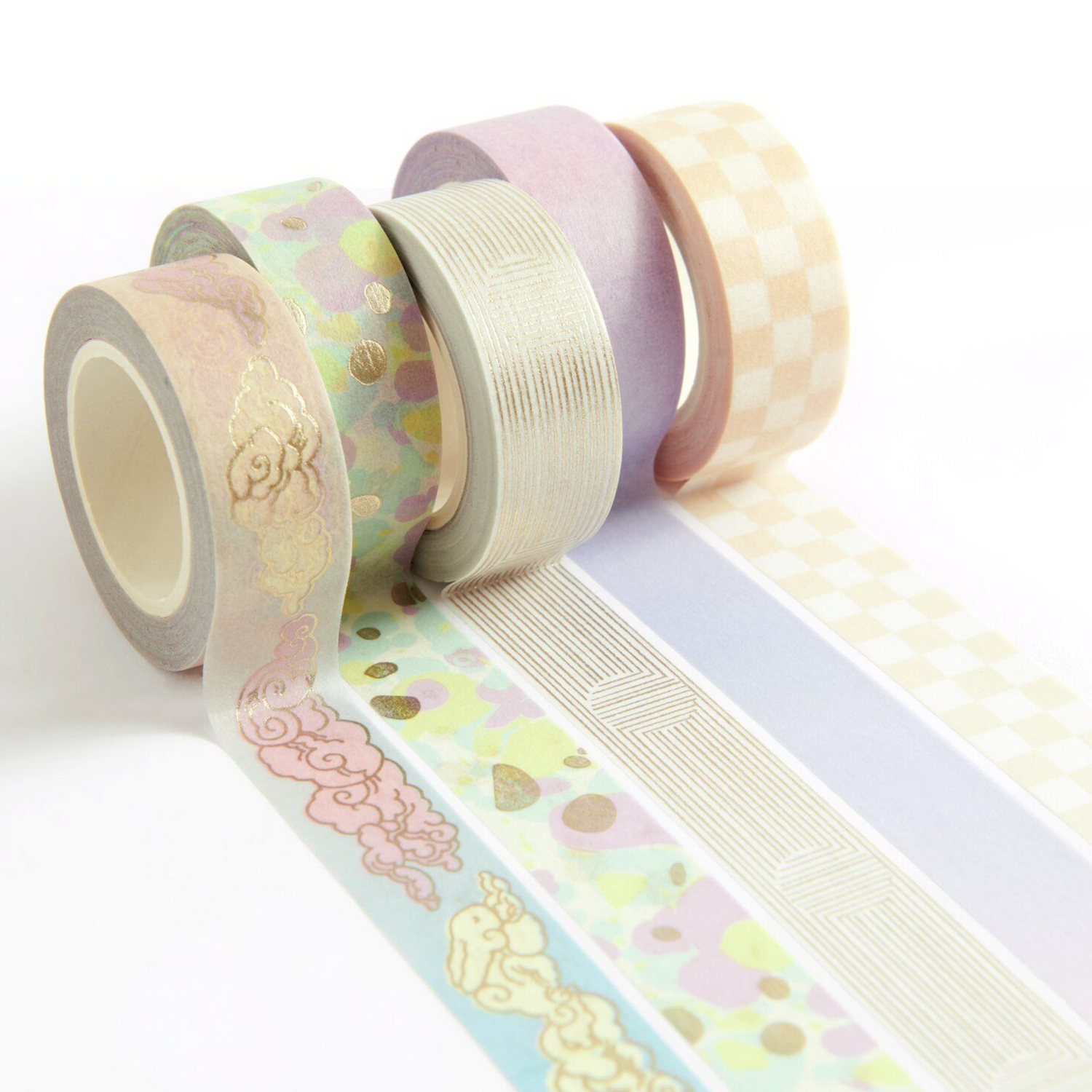 Rico - Paper Poetry - Tape Set Himmel - 5 Stück à 1,5x10m