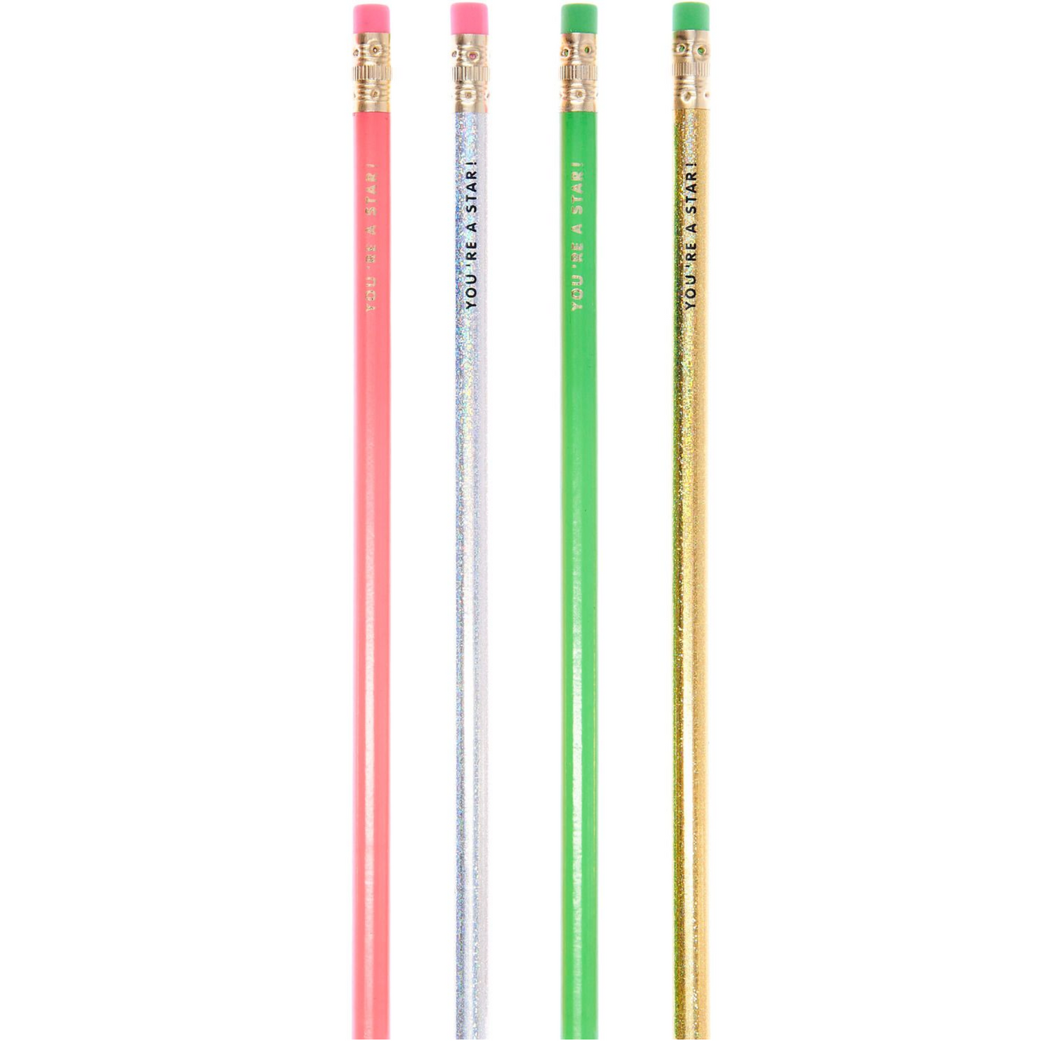 Rico - Paper Poetry - Bleistift-Set Shrooom neon - 4er Set