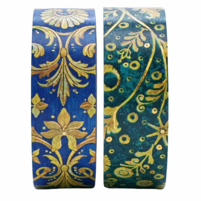 Paperblanks - Washitape - Smaragdblume/Seidenhimmel