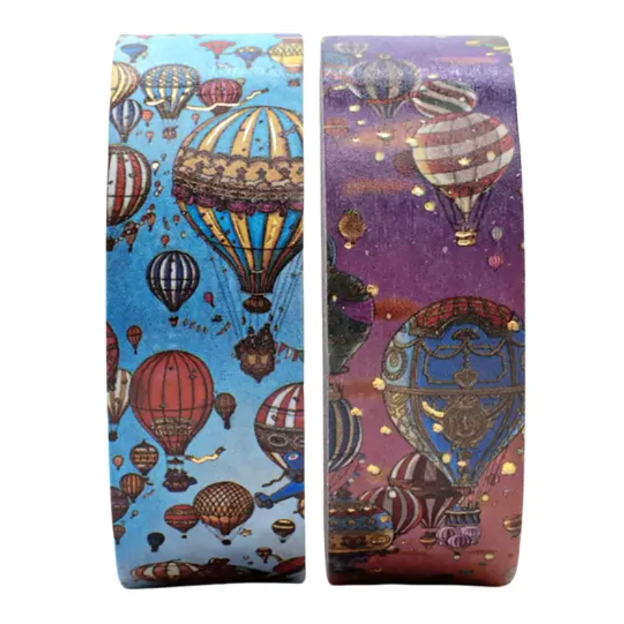 Paperblanks - Washitape - Festival der Ballons/Flug in den Sonnenuntergang